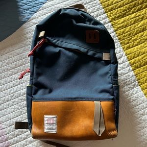 Day Pack with leather